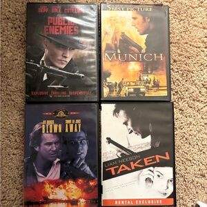 DVD Movie Collection - Action and Thriller